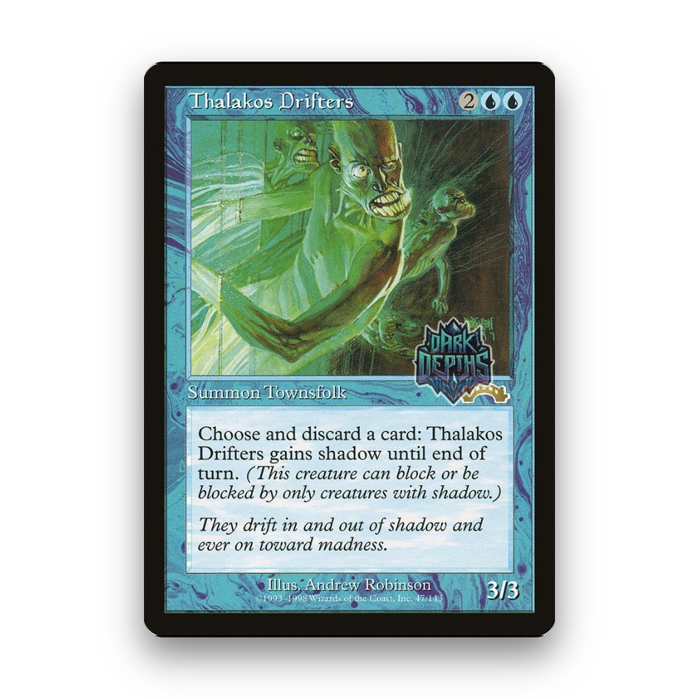 [MTG] Thalakos Drifters (#47) [EXO] [BLUE] [RARE] | Magic the Gathering