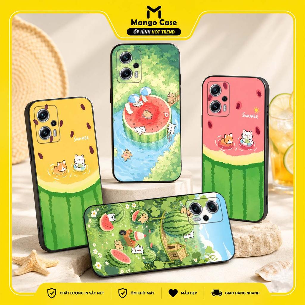 เคส Xiaomi Poco X4 GT / X4 Pro พิมพ์ลายการ์ตูน น่ารักจอมป่วน สวยสุดๆ