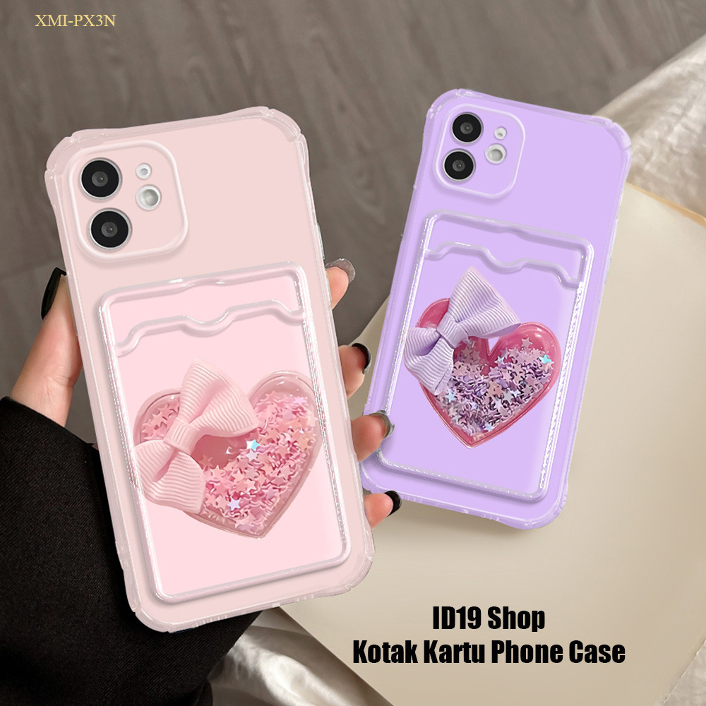 Xiaomi Poco X7 X3 M5S C65 NFC Pro 5G สําหรับเคสโทรศัพท์ Hp Soft Cesing ฝาครอบผู้ถือบัตรปลอก KB19 110