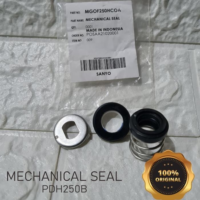 SANYO SPARE PARTS MECHANICAL SEAL PUMP TYPE PD-H 250B/PD-H200B/PDW-H200
