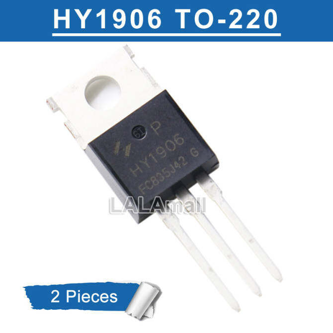 2pcs HY1906P TO220 HY1906 TO-220 1906P 120A/60V MOSFET ทรานซิสเตอร์ใหม่เดิม