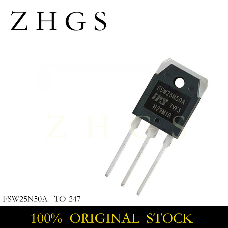 5PCS FSW25N50A 25N50 TO-247 FSW 25N50A 25A 500V MOS ทรานซิสเตอร์ใหม่สต็อก