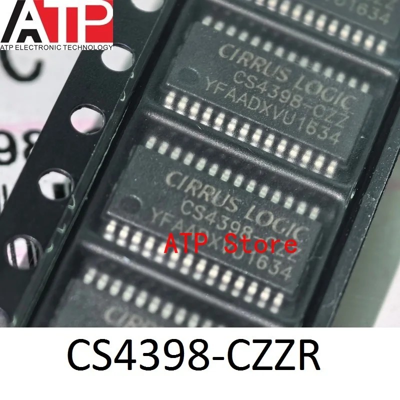 10 ชิ้น/ล็อตใหม่ CS4398-CZZR CS4398-CZZ TSSOP-28 CS4398 เสียง D/A Converter IC CHIP
