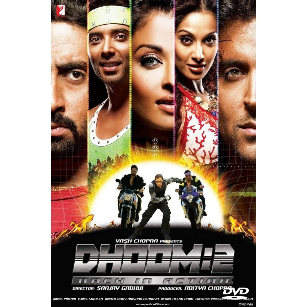 แผ่น DVD Dhoom 2 พากย์ไทย