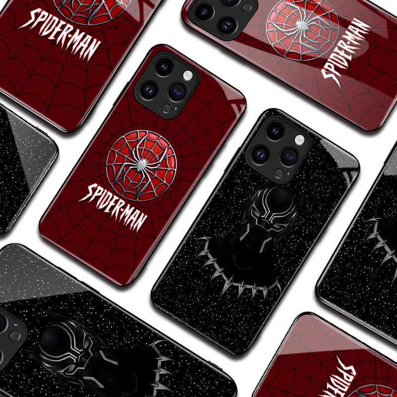 เคสสำหรับ Xiaomi Redmi Note 11 4G Note 11s Note 11 Pro 5G เคสโทรศัพท์แมงมุมเปลือกแก้วกันกระแทก - รูปที่ 2