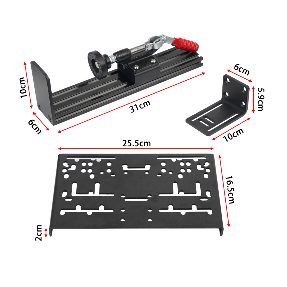 Tihoth Universal Desk Mount สําหรับ Racing Sim Shifter & Handbrake เปลี่ยน Thrustmaster TH8A TSS Han