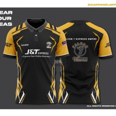 J&t Express เสื้อยืดไมโครไฟเบอร์