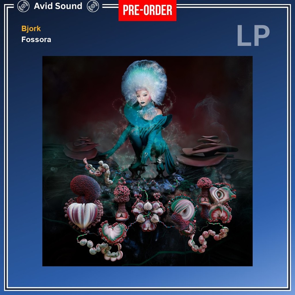 Pre-Order แผ่นเสียง Bjork Fossora ใหม่ ซีล Bjork Vinyl LP