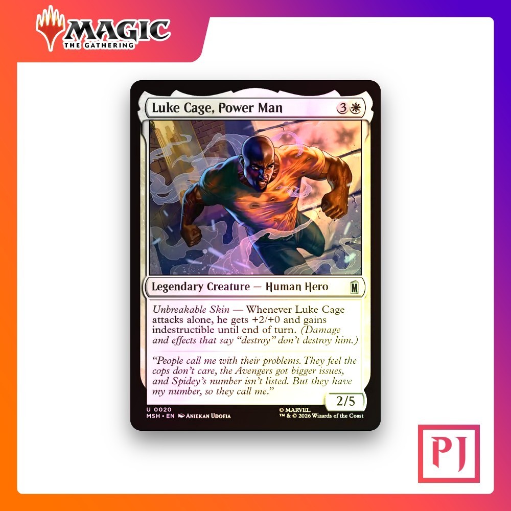 [MTG] Luke Cage, Power Man (#20) [MSH] [WHITE] [UNCOM] | Magic the Gathering