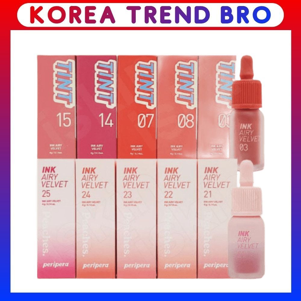 [PERIPERA] ลิปทินต์ Ink Airy Velvet 4g 7สี