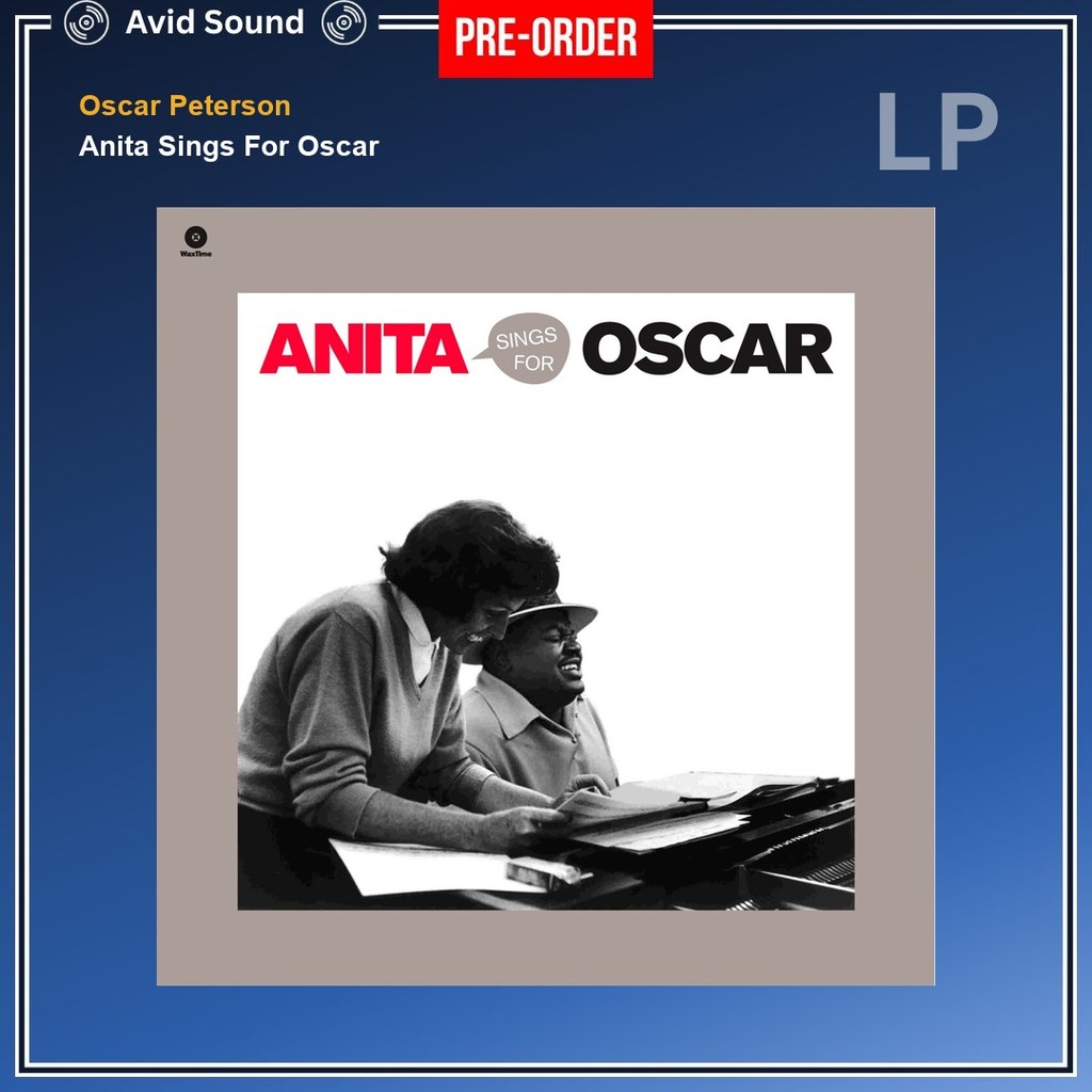 Pre-Order แผ่นเสียง Oscar Peterson Anita Sings For Oscar ใหม่ ซีล Oscar Peterson Vinyl LP