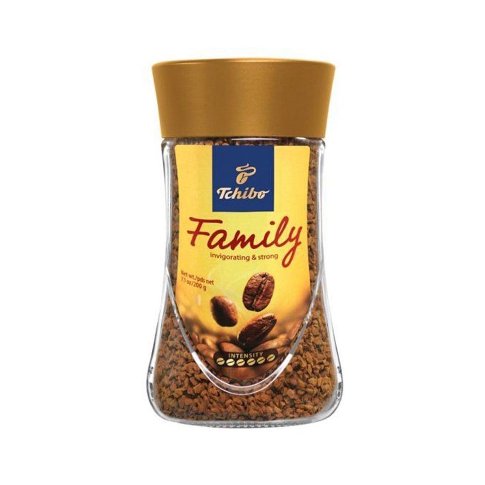 💥 ทชิโบแฟมิลี่กาแฟสำเร็จรูป 200 ก. 🎐 TCHIBO FAMILY INSTANT COFFEE 200G. ✅ กาแฟ และ ครีมเทียม  🎨 COFF