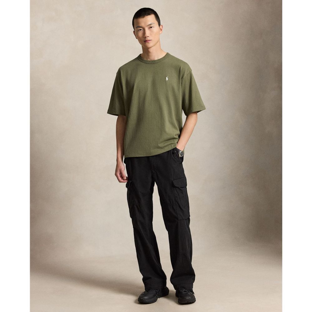 Polo Ralph Lauren เสื้อยืดผู้ชาย รุ่น MNPOTSH1N823454 สีเขียว — صورة 5