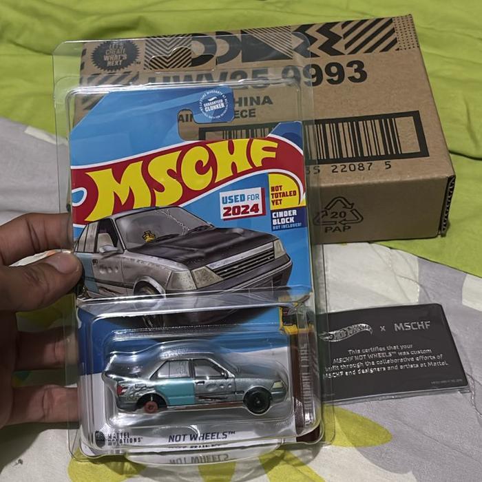 HOTWHEELS Hot wheel x mschf not wheel wash me limited