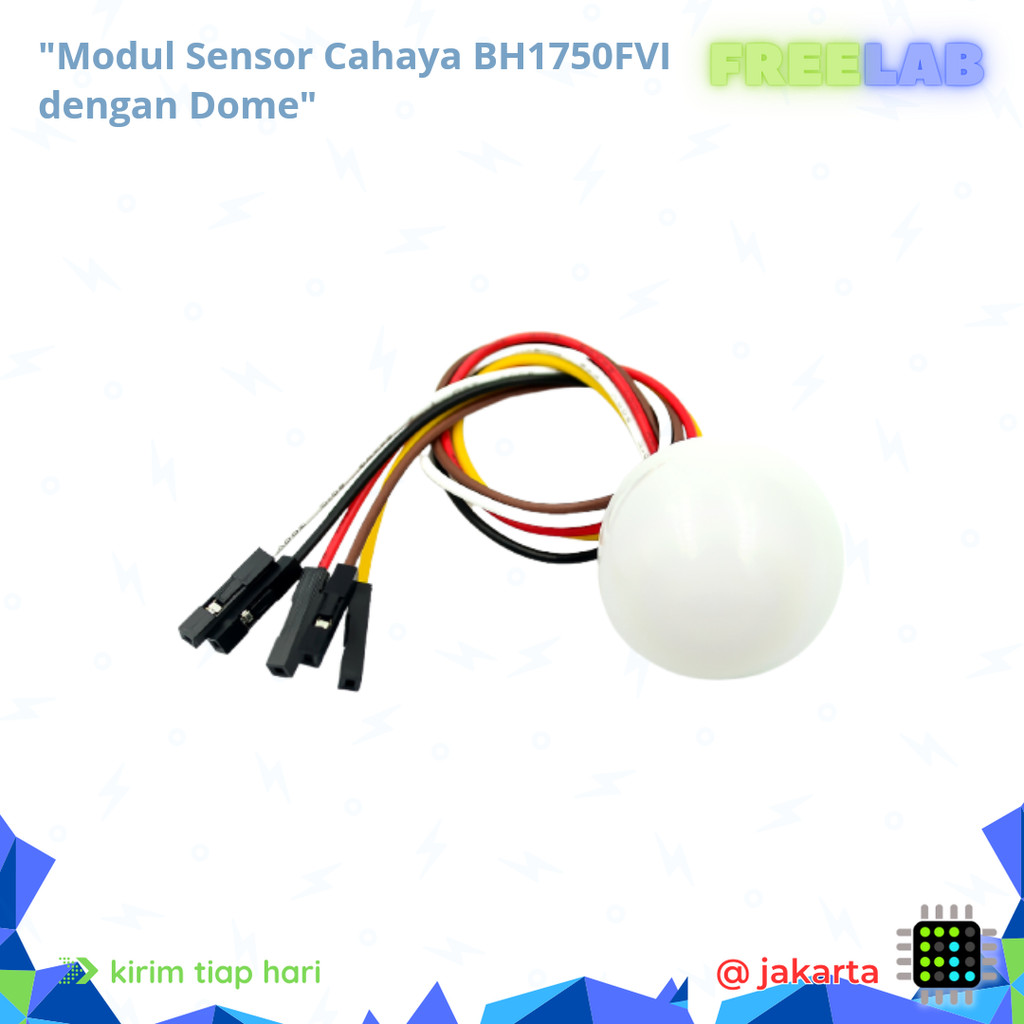BH1750FVI Lux Light Sensor Intensive Module BH1750 + Dome Ball Housing