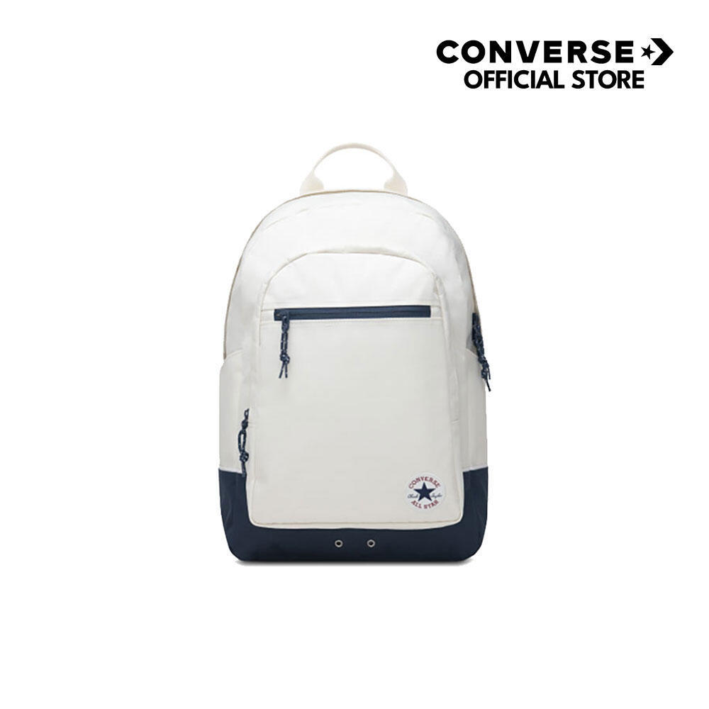 CONVERSE กระเป๋า Converse Commons Backpack White UNISEX 1625897AU_F6CMXX