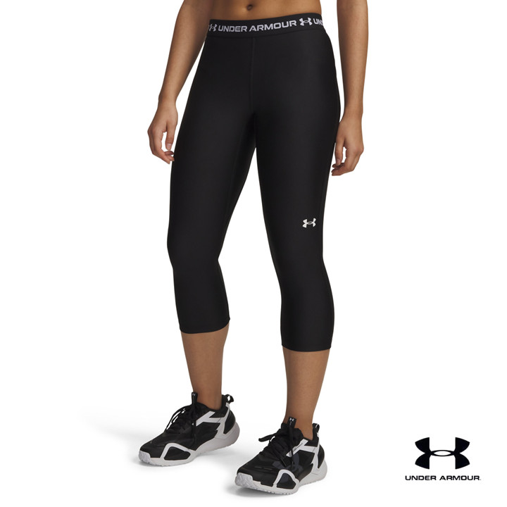 Under Armour เลกกิ้งสามส่วนสำหรับผู้หญิง HeatGear®