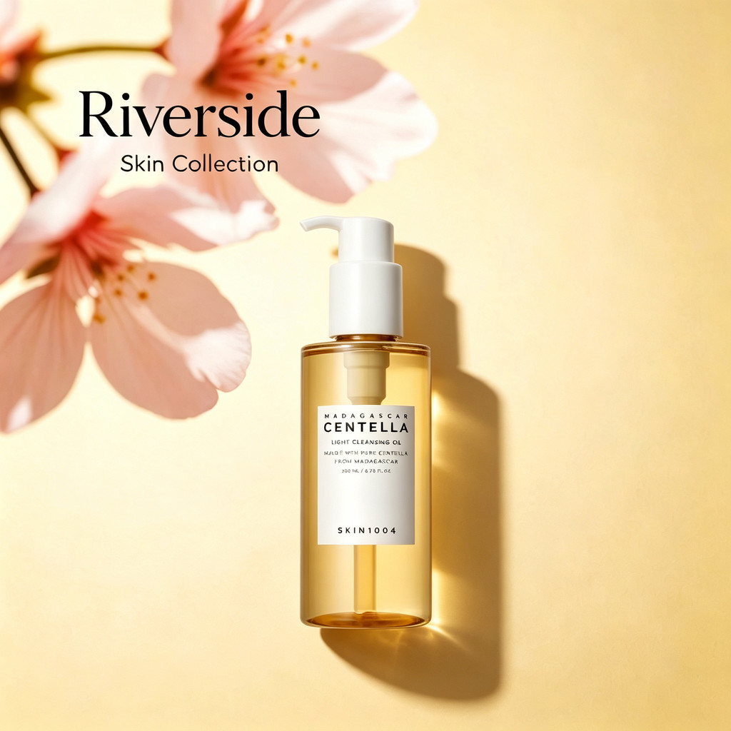 Skin1004 Madagascar Centella Light Cleansing Oil, น้ํามันทําความสะอาดน้ําหนักเบาอ่อนโยนสําหรับการกํา