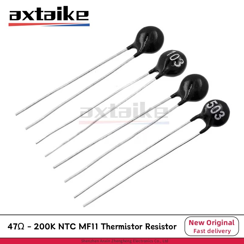 20PCS NTC MF11 Thermistor Resistor 103 502 503 47R - 150K 50R 100R 470R 500R 1K 2.2K 5K 10K 20K 30K 
