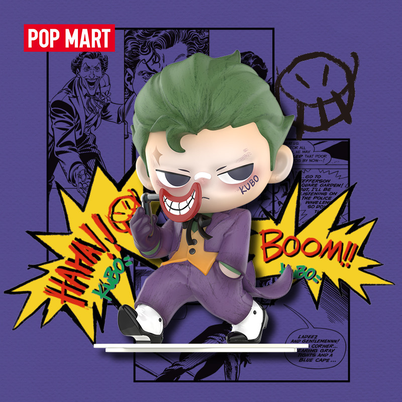 POP MART The Joker KUBO Figurine Toys Figure Birthday Gift Kid Toy