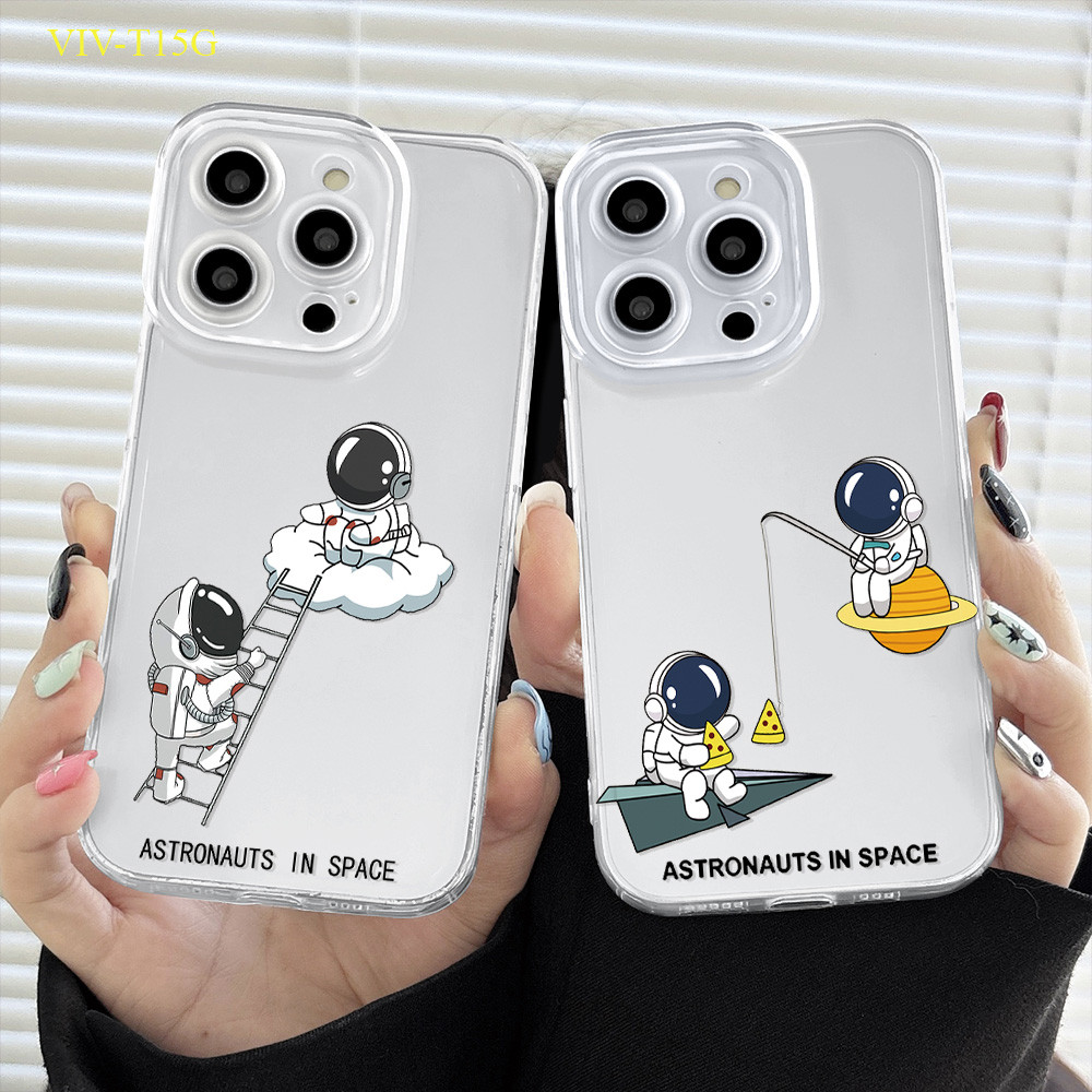 HP เคสโทรศัพท์สําหรับ VIVO V40 V15 V9 V5 S1 T1 Lite 4G 5G กรณีการ์ตูน Kesing ป้องกันเลนส์ TMTSY S7-0