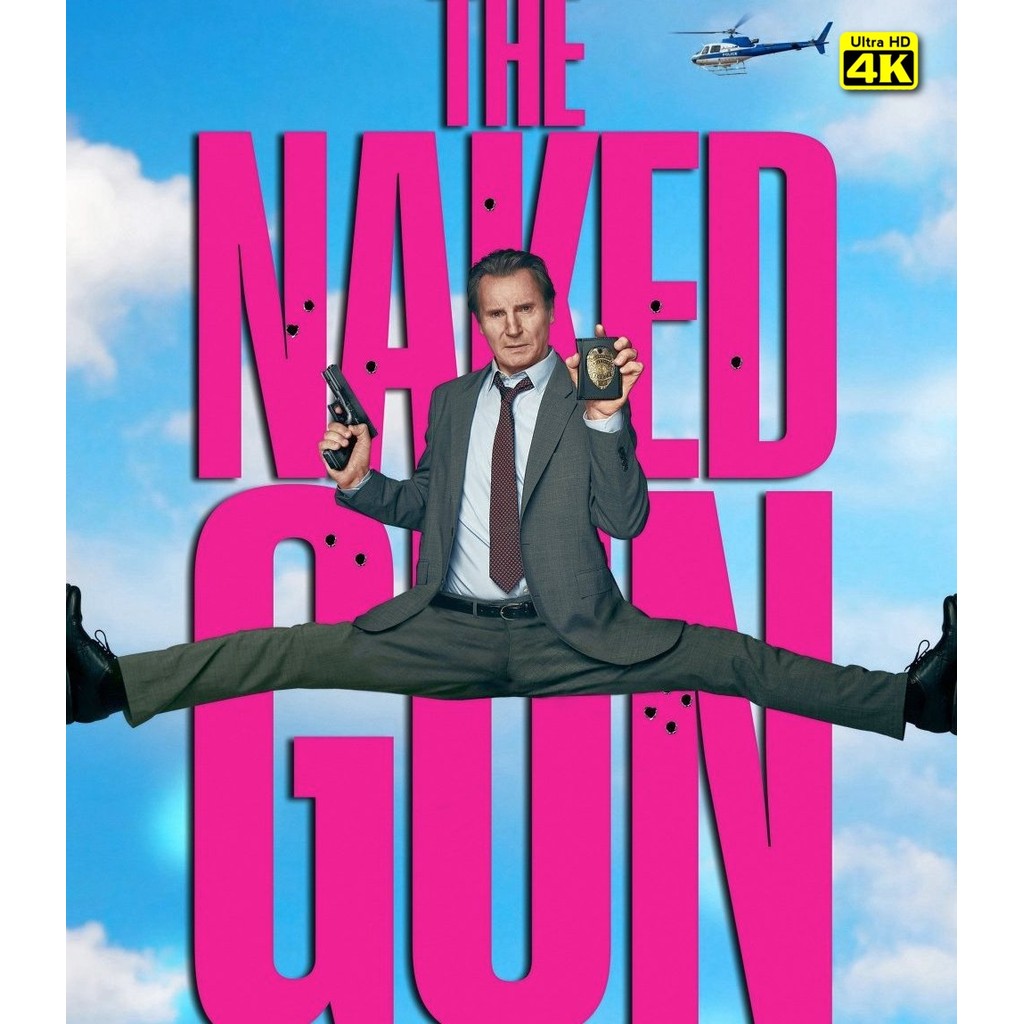 4K - The Naked Gun (2025) 4K UHD ⭐6.6/10 Liam Neeson