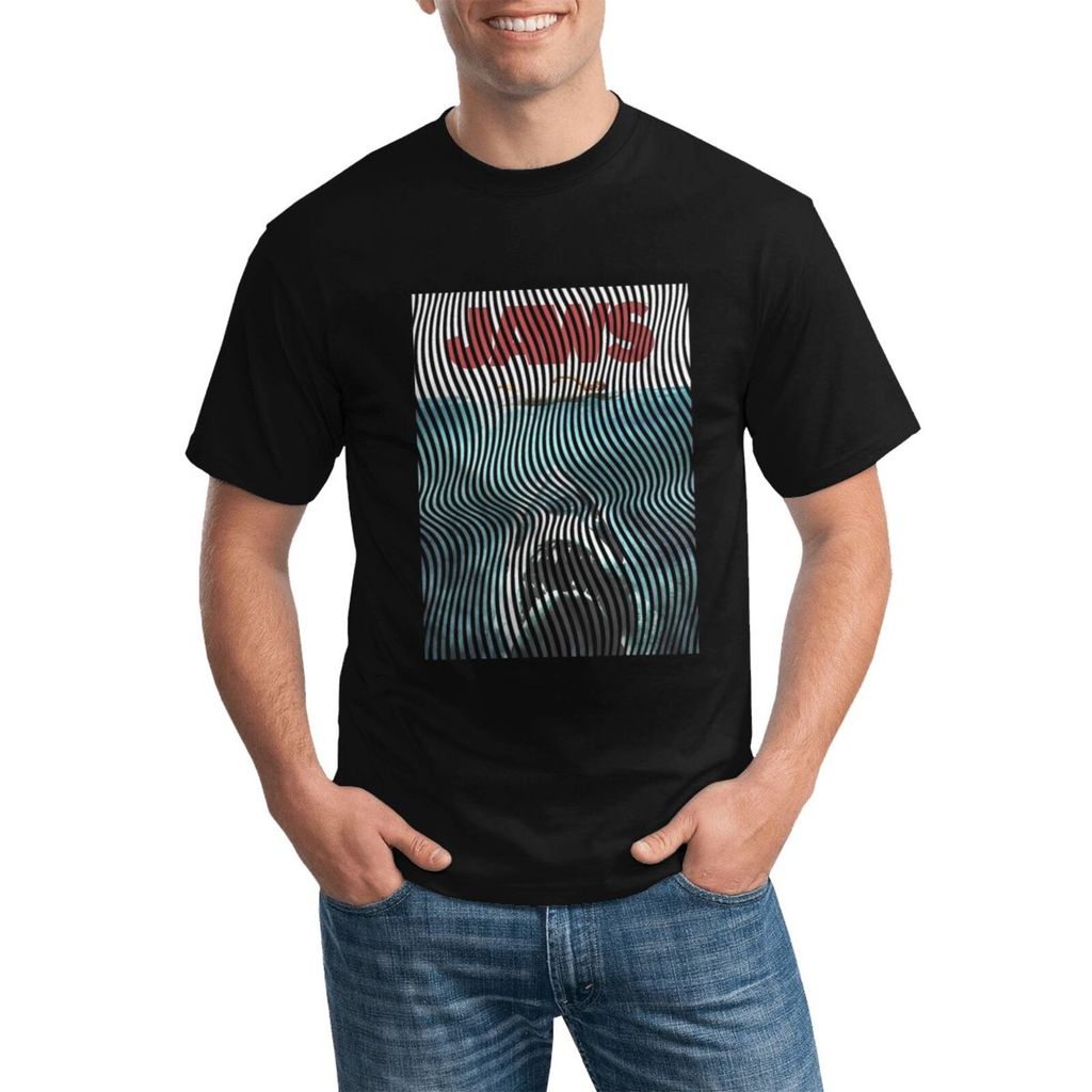 Jaws Wiggly Casual แฟชั่นเสื้อคอกลมแบบกําหนดเองสําหรับสวมใส่ทุกวัน
