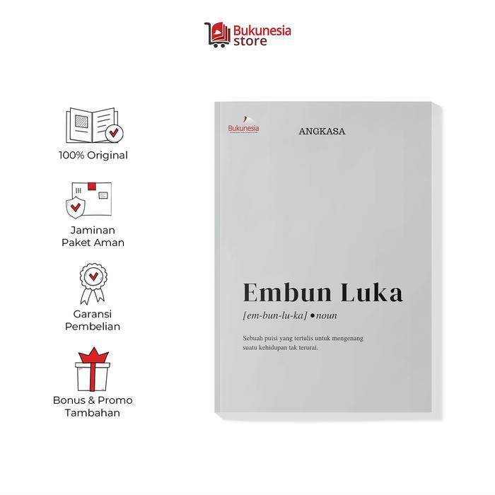 Poetry Antalogy Book Dew Wounds - สํานักพิมพ์ Bukunesia - ร้าน Zentybook