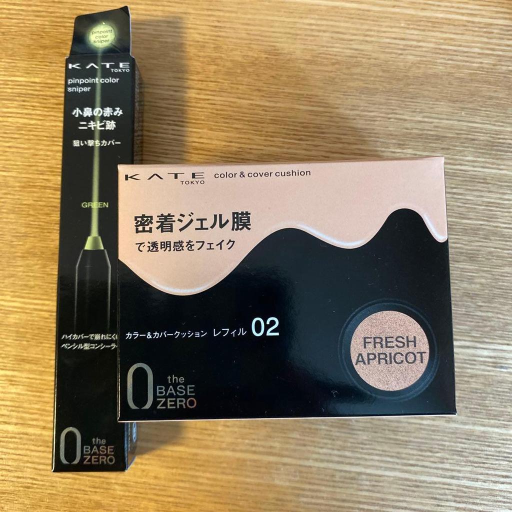 【Direct from Japan】คุชชั่น KATE Color & Cover Cushion 02 แบบรีฟิล และ Color Sniper GN【Japan Exclusiv