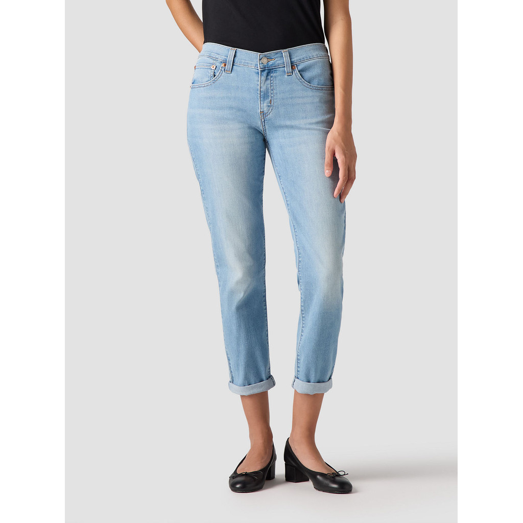 กางเกงยีนส์ผู้หญิง Levi's® Women's Mid-Rise Boyfriend Jeans