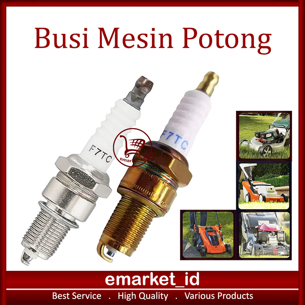 MESIN EM F7TC 4-Stroke AJ38 เครื่องตัดหัวเทียน / GX160 GX200 หัวเทียน / เครื่องยนต์ปั๊มน้ํามันเบนซิน