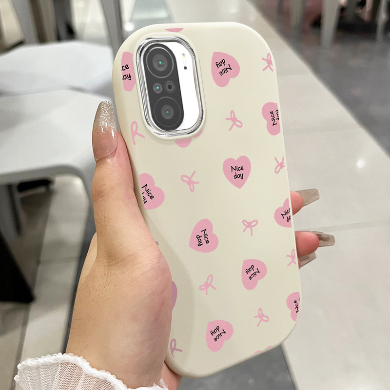 เคสสำหรับ Xiaomi POCO F3 เคสโทรศัพท์รูปหัวใจกุทัณฑ์กันกระแทกกลมและอ้วน ราคา ถูกที่สุด ดีลบีเคเค แกลเลอรีภาพที่ 3