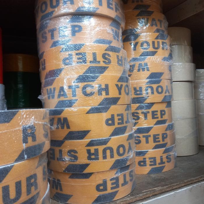 73ox- Sticker Safety Walk Watch Your Step Not 3M - พื้นรองเท้ากันลื่น 18 เมตร