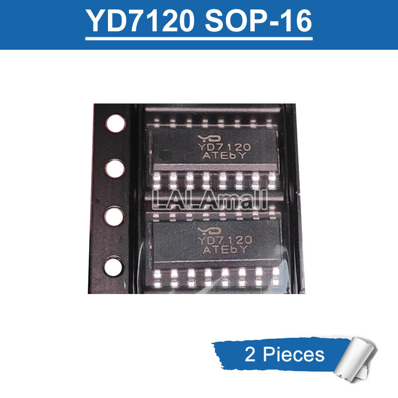 2pcs YD7120 SOP-16 YD 7120 SOP16 SMD Class-D เครื่องขยายเสียงดิจิตอลชิป IC ใหม่เดิม
