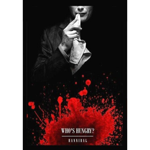 Hannibal Lecter Movie Classic Art Picture Print Silk Poster Home Wall Decor