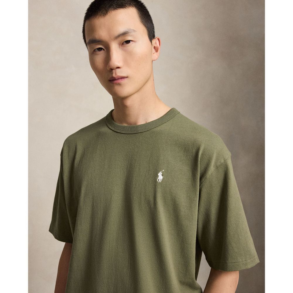 Polo Ralph Lauren เสื้อยืดผู้ชาย รุ่น MNPOTSH1N823454 สีเขียว — صورة 4