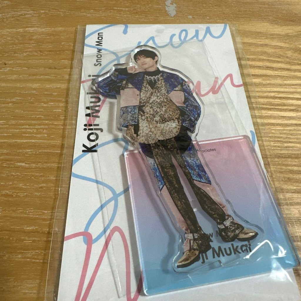 【Direct from Japan】[ใหม่] SnowMan Acrylic Stand Mukai Koji Acrylic Stand Acrylic Stand Fes 2022【Japa