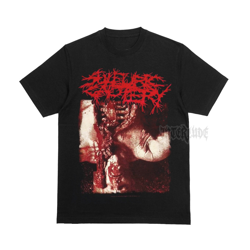 เสื้อยืด - SULFURIC CAUTERY - RAW (COVER) INHERITED PRODUCTION