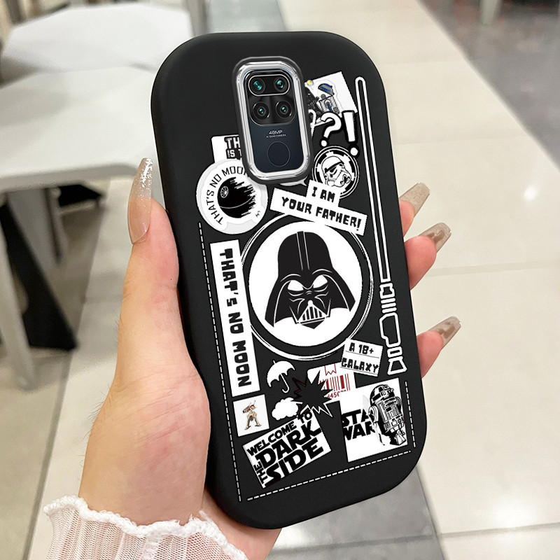 เคสสำหรับ Xiaomi Redmi Note 9 Note 9s Note 9 Pro POCO M2 Pro เคสโทรศัพท์สงครามแห่งดวงดาวกันกระแทกกลมและอ้วน – โปรปัง
