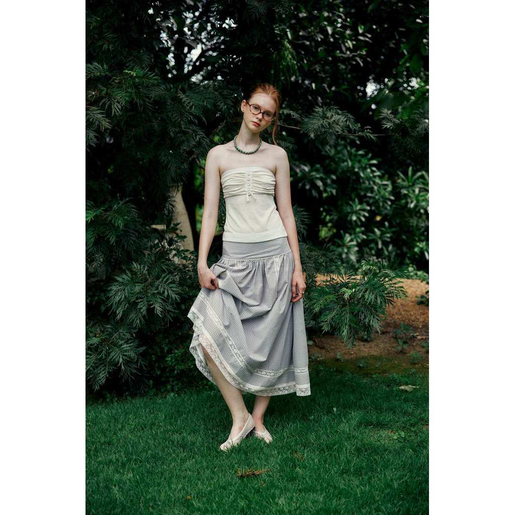 Pleased Find Me Button Top