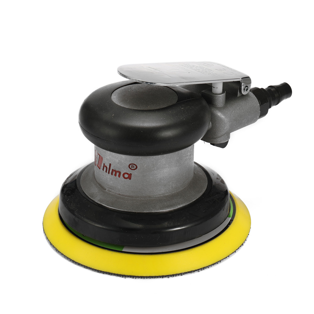 เครื่องมือนิวเมติกเครื่องขัด 5 นิ้วรอบขัดบดเครื่องมือมือ Air Sander กระดาษทราย Rand