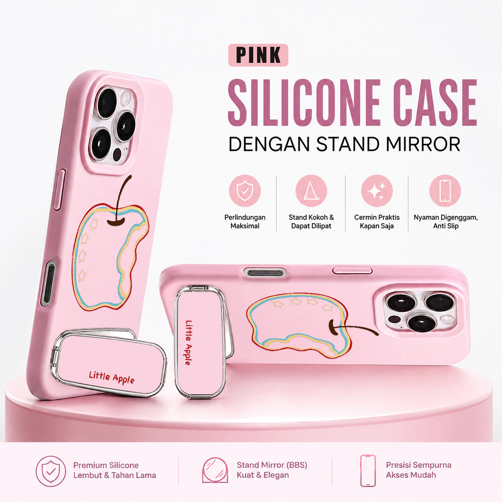 Aesthetic Apple [Bypik2_Id] เคสซิลิโคน Hp Infinix Smart 20 Hot 60 Pro Plus 60I 50I 20 Nfc Smart 10 9