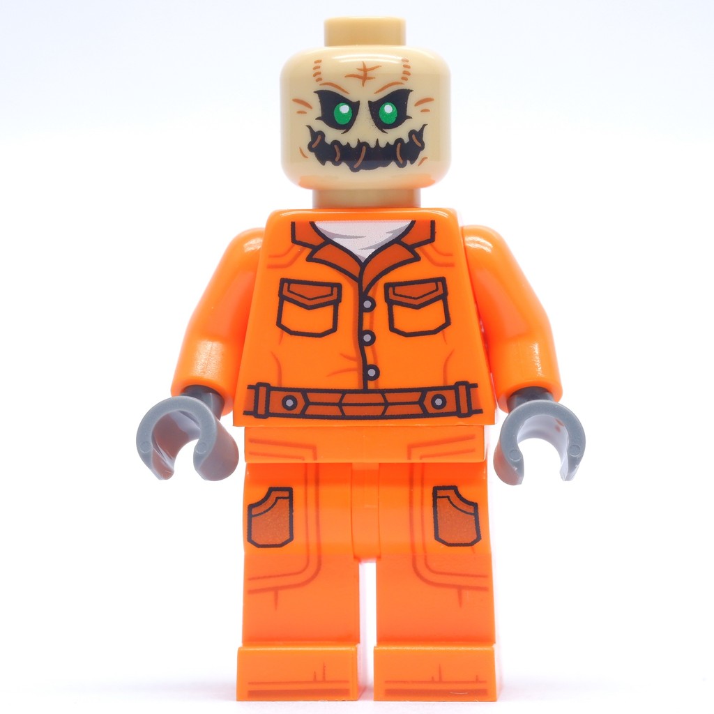 Ploybrick |พร้อมส่ง| Scarecrow Prison Jumpsuit New 2025 จากชุด 76300 | งานลิขสิทธิ์ของแท้ DC