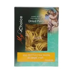 💥 มายช้อยส์พาสต้าเฟตตูชินี่ไข่ 500กรัม 🔔 My Choice Egg Fettuccine Pasta 500g.