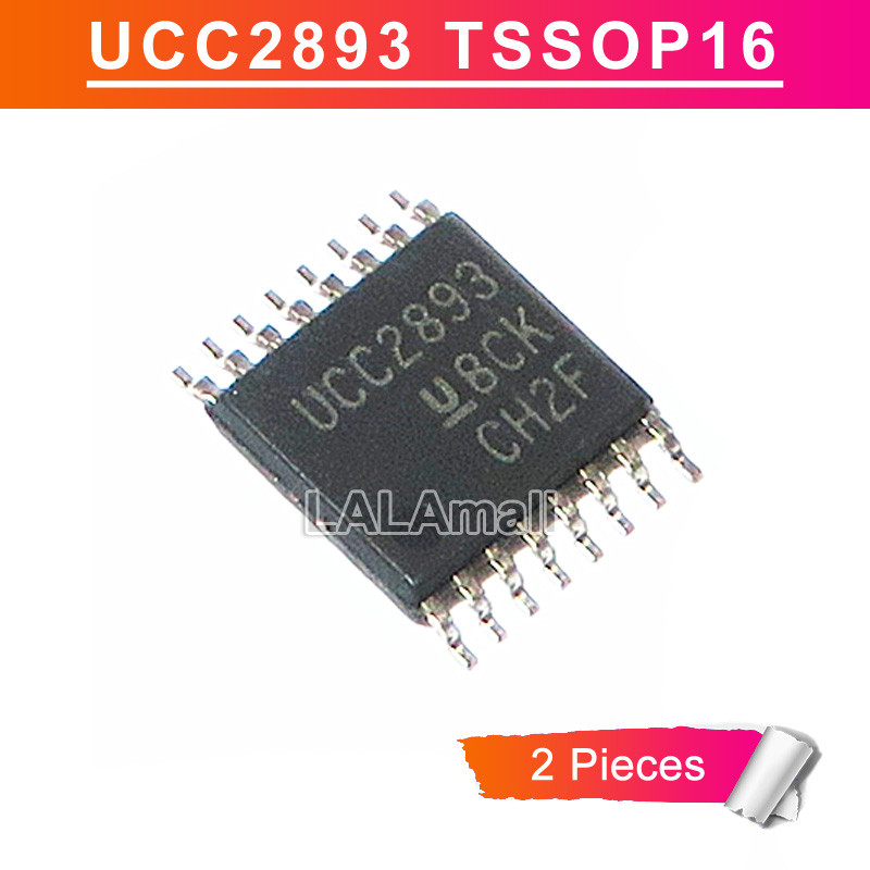 2 ชิ้น UCC2893 TSSOP-16 UCC2893PWR TSSOP16 TSSOP SMD PWM Controller ชิป IC ใหม่เดิม