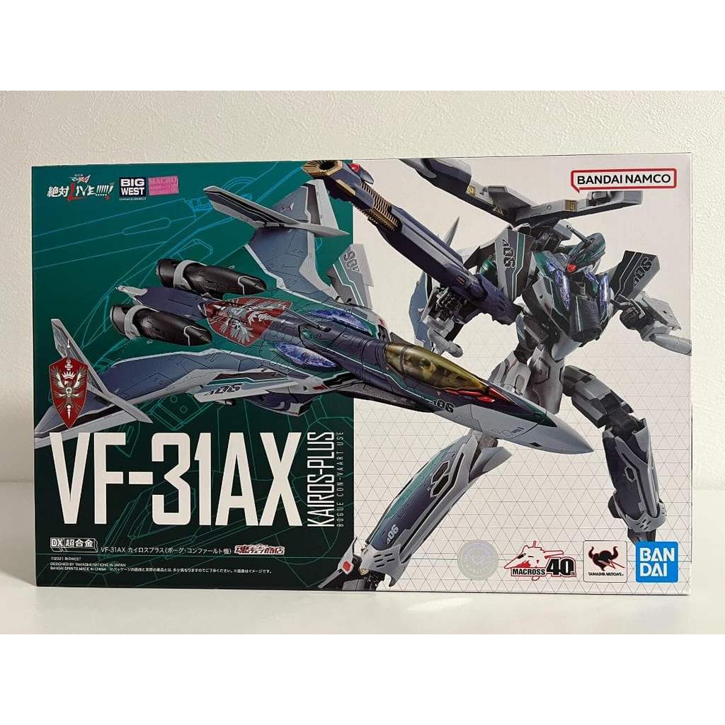 【Direct from Japan】[ยังไม่ได้เปิด] DX Chogokin VF-31AX Kairos Plus Borg Confalt Custom【Japan Exclusi