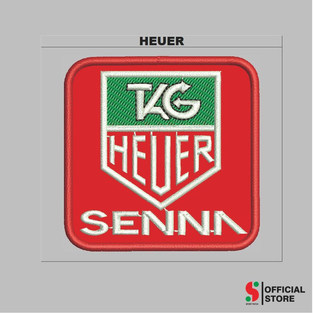 TAG HEUER แท็ก HEUTER SPORT-258 คอมพิวเตอร์ EMBROIDERY PATCH LOGO/TAG GLUE HEUTER SENNA