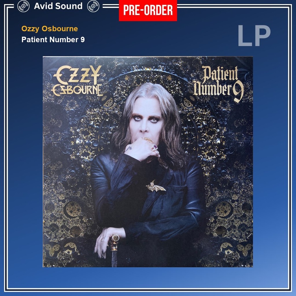 Pre-Order แผ่นเสียง Ozzy Osbourne Patient Number 9 ใหม่ ซีล Ozzy Osbourne Vinyl LP
