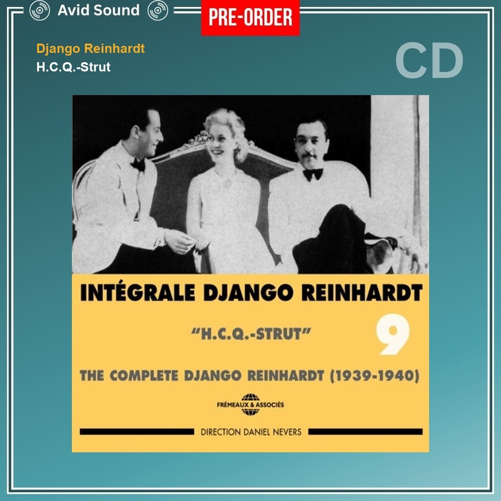 Pre-Order CD แผ่นซีดี Django Reinhardt H.C.Q.-Strut ใหม่ ซีล Django Reinhardt CD