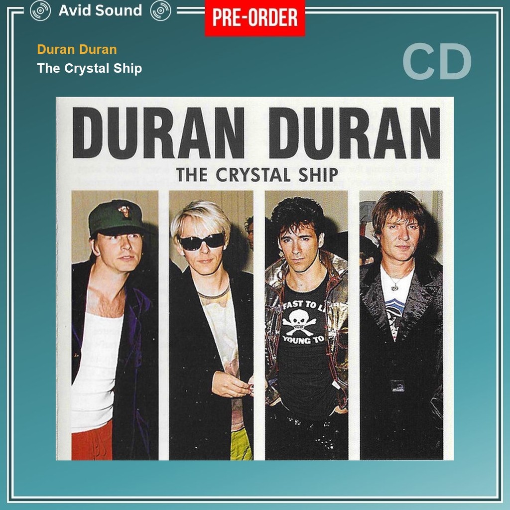 Pre-Order CD แผ่นซีดี Duran Duran The Crystal Ship ใหม่ ซีล Duran Duran CD